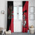 Custom Trinidad and Tobago Cricket Knight Riders Window Curtain Go Trinbago