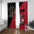 Custom Trinidad and Tobago Cricket Knight Riders Window Curtain Go Trinbago