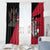 Custom Trinidad and Tobago Cricket Knight Riders Window Curtain Go Trinbago