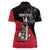 Custom Trinidad and Tobago Cricket Knight Riders Women Polo Shirt Go Trinbago