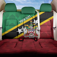 Custom Saint Kitts and Nevis Cricket Back Car Seat Cover Go Champions Patriots