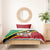 Custom Saint Kitts and Nevis Cricket Bedding Set Go Champions Patriots