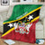 Custom Saint Kitts and Nevis Cricket Blanket Go Champions Patriots