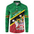Custom Saint Kitts and Nevis Cricket Button Sweatshirt Go Champions Patriots