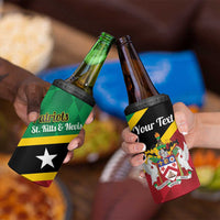 Custom Saint Kitts and Nevis Cricket 4 in 1 Can Cooler Tumbler Go Champions Patriots