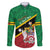 Custom Saint Kitts and Nevis Cricket Family Matching Short Sleeve Bodycon Dress and Hawaiian Shirt Go Champions Patriots