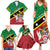 Custom Saint Kitts and Nevis Cricket Family Matching Summer Maxi Dress and Hawaiian Shirt Go Champions Patriots