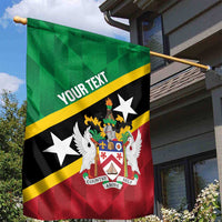Custom Saint Kitts and Nevis Cricket Garden Flag Go Champions Patriots