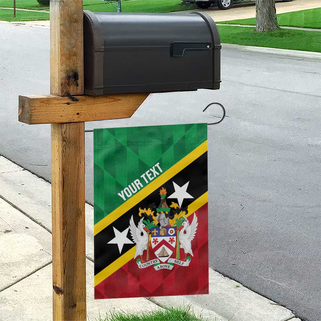 Custom Saint Kitts and Nevis Cricket Garden Flag Go Champions Patriots