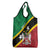 Custom Saint Kitts and Nevis Cricket Grocery Bag Go Champions Patriots