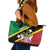 Custom Saint Kitts and Nevis Cricket Leather Tote Bag Go Champions Patriots