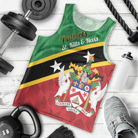 Custom Saint Kitts and Nevis Cricket Men Tank Top Go Champions Patriots