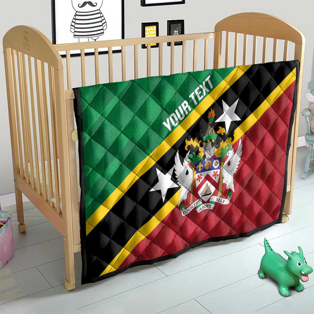 Custom Saint Kitts and Nevis Cricket Quilt Go Champions Patriots