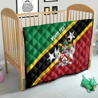 Custom Saint Kitts and Nevis Cricket Quilt Go Champions Patriots