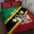 Custom Saint Kitts and Nevis Cricket Quilt Bed Set Go Champions Patriots