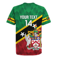 Custom Saint Kitts and Nevis Cricket Rugby Jersey Go Champions Patriots