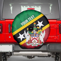 Custom Saint Kitts and Nevis Cricket Spare Tire Cover Go Champions Patriots