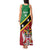 Custom Saint Kitts and Nevis Cricket Tank Maxi Dress Go Champions Patriots