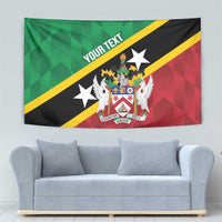 Custom Saint Kitts and Nevis Cricket Tapestry Go Champions Patriots