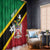 Custom Saint Kitts and Nevis Cricket Window Curtain Go Champions Patriots