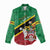 Custom Saint Kitts and Nevis Cricket Women Casual Shirt Go Champions Patriots