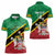 Custom Saint Kitts and Nevis Cricket Women Polo Shirt Go Champions Patriots