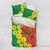 Enkutatash Ethiopia Bedding Set Melkam Addis Amet Adey Abeba Flower - Wonder Print Shop