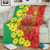 Enkutatash Ethiopia Blanket Melkam Addis Amet Adey Abeba Flower