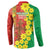 Enkutatash Ethiopia Button Sweatshirt Melkam Addis Amet Adey Abeba Flower - Wonder Print Shop