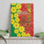 Enkutatash Ethiopia Canvas Wall Art Melkam Addis Amet Adey Abeba Flower - Wonder Print Shop