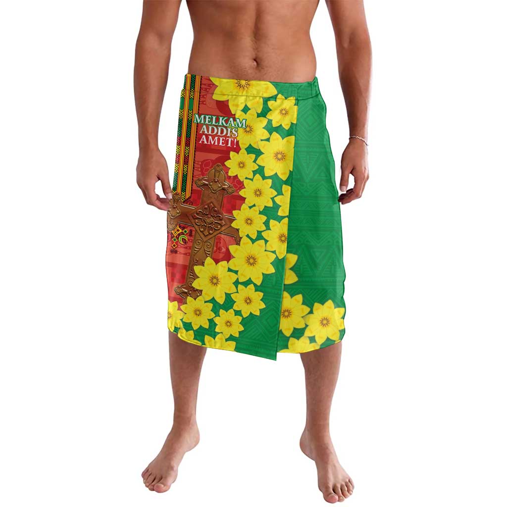 Enkutatash Ethiopia Lavalava Melkam Addis Amet Adey Abeba Flower - Wonder Print Shop