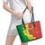 Enkutatash Ethiopia Leather Tote Bag Melkam Addis Amet Adey Abeba Flower - Wonder Print Shop