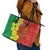 Enkutatash Ethiopia Leather Tote Bag Melkam Addis Amet Adey Abeba Flower - Wonder Print Shop