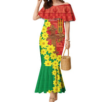 Enkutatash Ethiopia Mermaid Dress Melkam Addis Amet Adey Abeba Flower - Wonder Print Shop