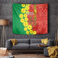 Enkutatash Ethiopia Tapestry Melkam Addis Amet Adey Abeba Flower - Wonder Print Shop
