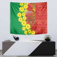 Enkutatash Ethiopia Tapestry Melkam Addis Amet Adey Abeba Flower - Wonder Print Shop