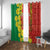 Enkutatash Ethiopia Window Curtain Melkam Addis Amet Adey Abeba Flower - Wonder Print Shop
