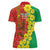 Enkutatash Ethiopia Women Polo Shirt Melkam Addis Amet Adey Abeba Flower - Wonder Print Shop