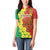 Enkutatash Ethiopia Women Polo Shirt Melkam Addis Amet Adey Abeba Flower - Wonder Print Shop