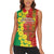 Enkutatash Ethiopia Women Sleeveless Polo Shirt Melkam Addis Amet Adey Abeba Flower - Wonder Print Shop