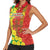 Enkutatash Ethiopia Women Sleeveless Polo Shirt Melkam Addis Amet Adey Abeba Flower - Wonder Print Shop