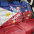 Personalised Philippines Billiards Back Car Seat Cover Cue With Balls Flag Style - Wonder Print Shop