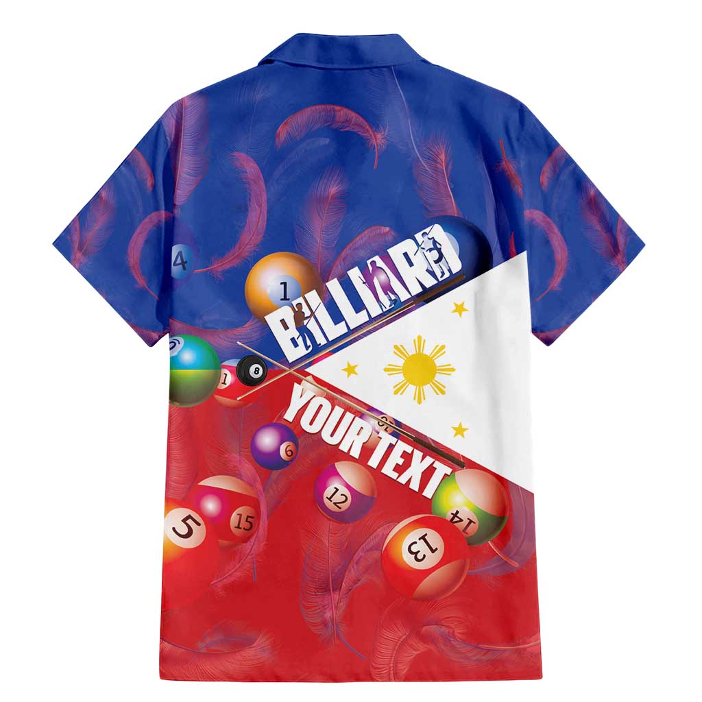 Personalised Philippines Billiards Family Matching Mermaid Dress and Hawaiian Shirt Cue With Balls Flag Style - Wonder Print Shop