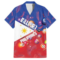 Personalised Philippines Billiards Family Matching Off The Shoulder Long Sleeve Dress and Hawaiian Shirt Cue With Balls Flag Style - Wonder Print Shop