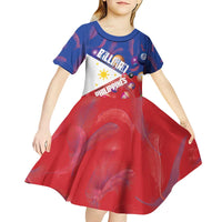 Personalised Philippines Billiards Kid Short Sleeve Dress Cue With Balls Flag Style - Wonder Print Shop