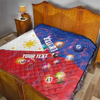 Personalised Philippines Billiards Quilt Cue With Balls Flag Style - Wonder Print Shop