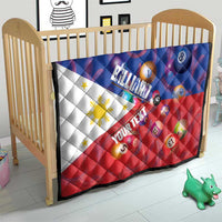 Personalised Philippines Billiards Quilt Cue With Balls Flag Style - Wonder Print Shop