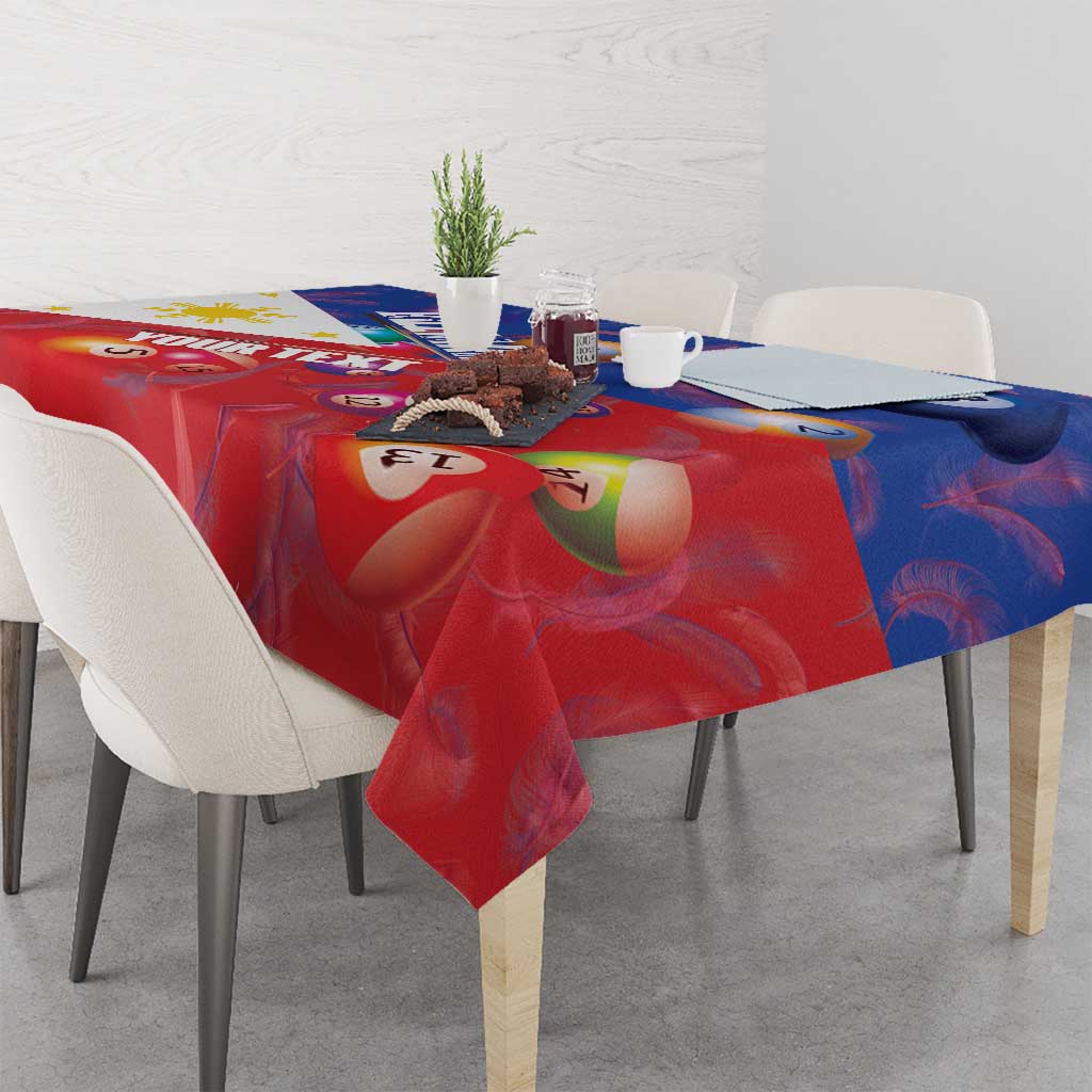 Personalised Philippines Billiards Tablecloth Cue With Balls Flag Style - Wonder Print Shop