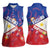Personalised Philippines Billiards Women Sleeveless Polo Shirt Cue With Balls Flag Style - Wonder Print Shop
