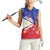 Personalised Philippines Billiards Women Sleeveless Polo Shirt Cue With Balls Flag Style - Wonder Print Shop
